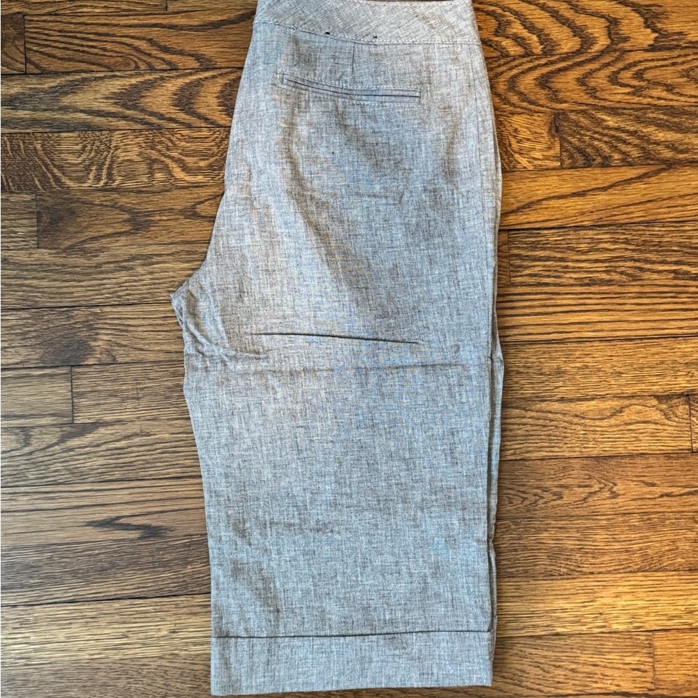 Banana Republic Gray Dress Cropped Pants